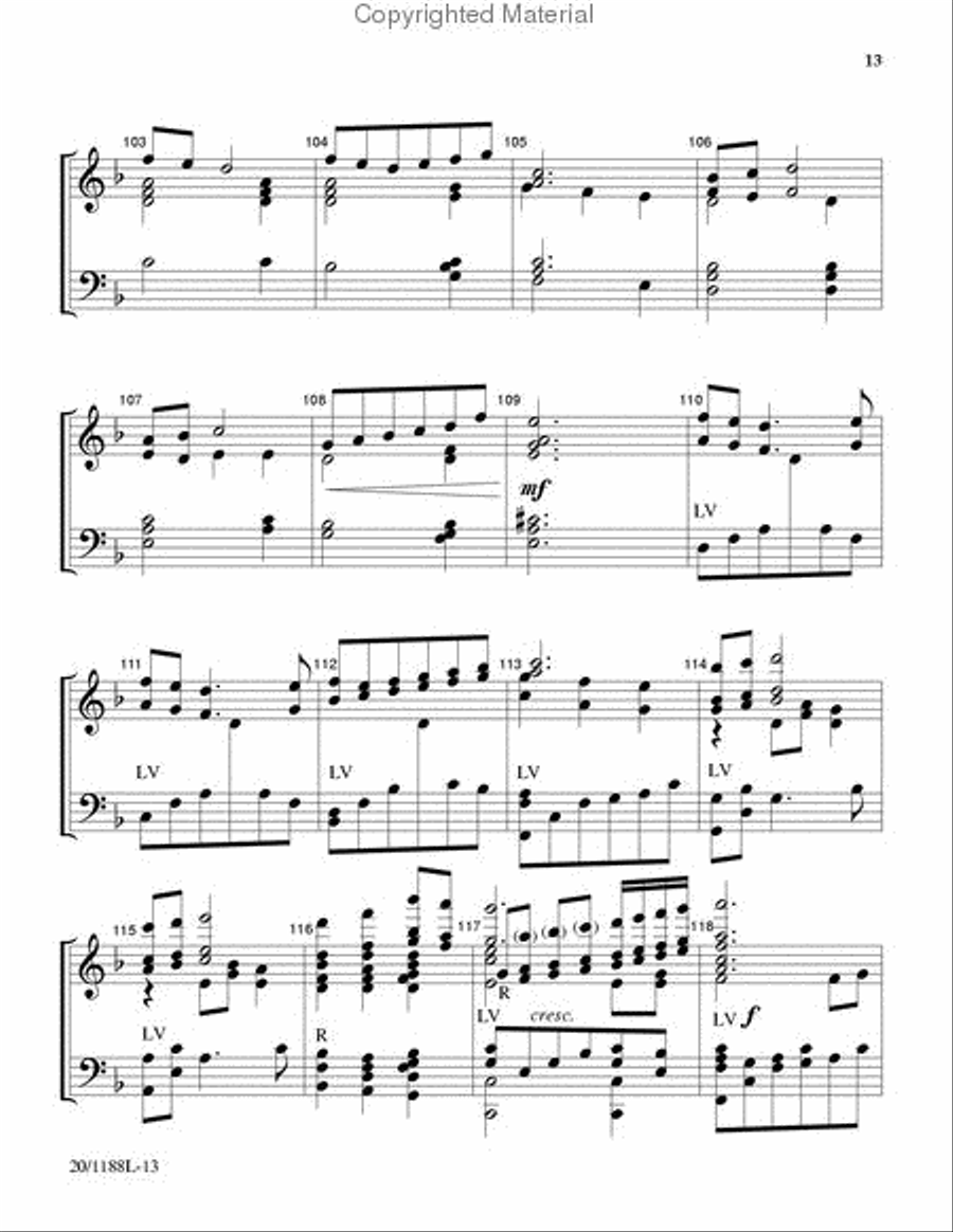 Light Eternal Light Eternal 5-Octaves scores gallery preview page 14