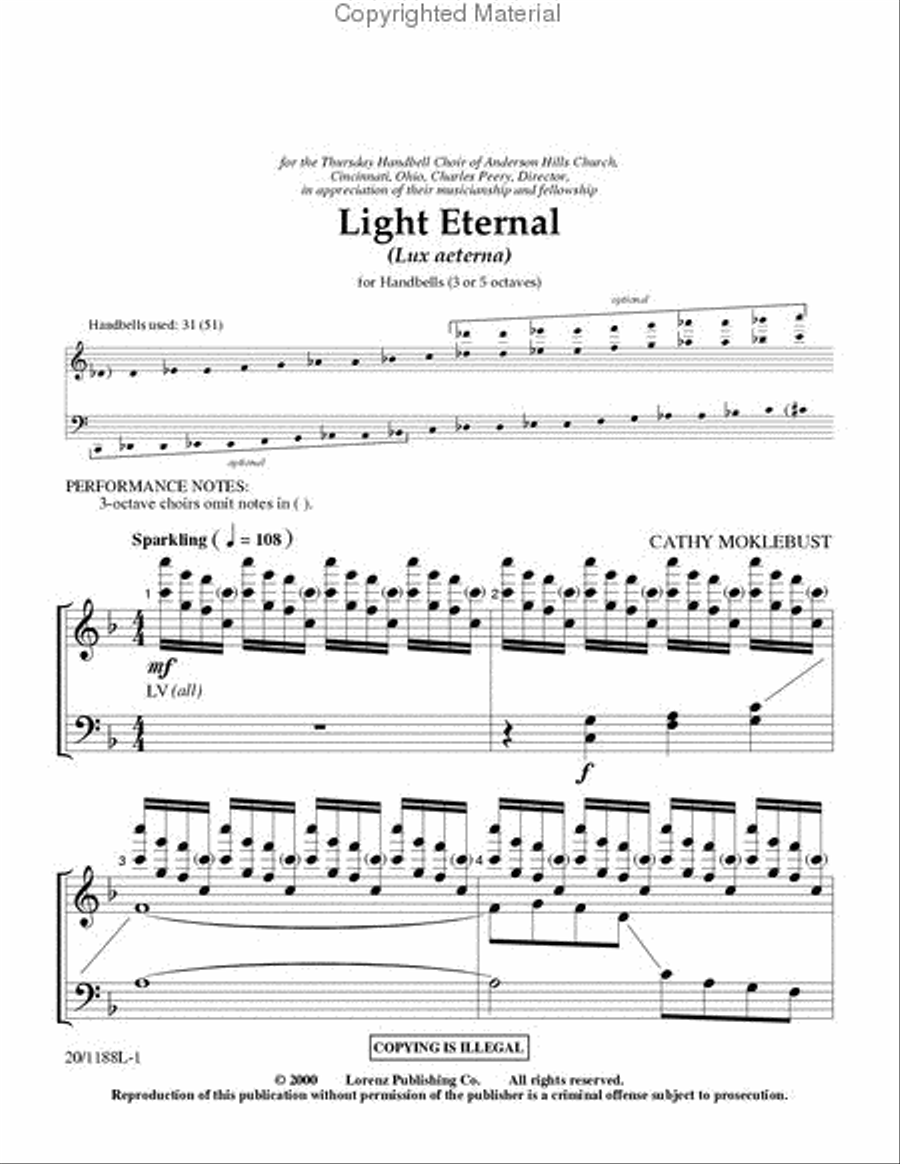 Light Eternal Light Eternal 5-Octaves scores gallery preview page 2