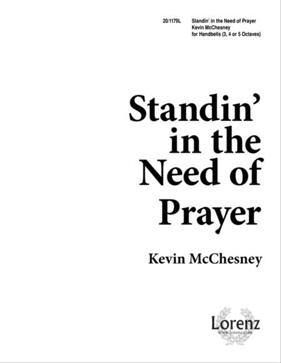 Standin' in the Need of Prayer 5-Octaves scores gallery preview page 1
