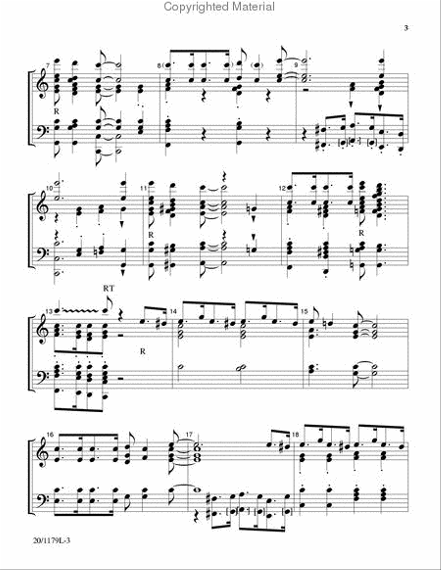 Standin' in the Need of Prayer 5-Octaves scores gallery preview page 3