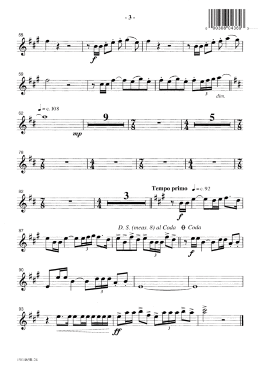 Cantate Domino Cantate Domino SSAA scores gallery preview page 25