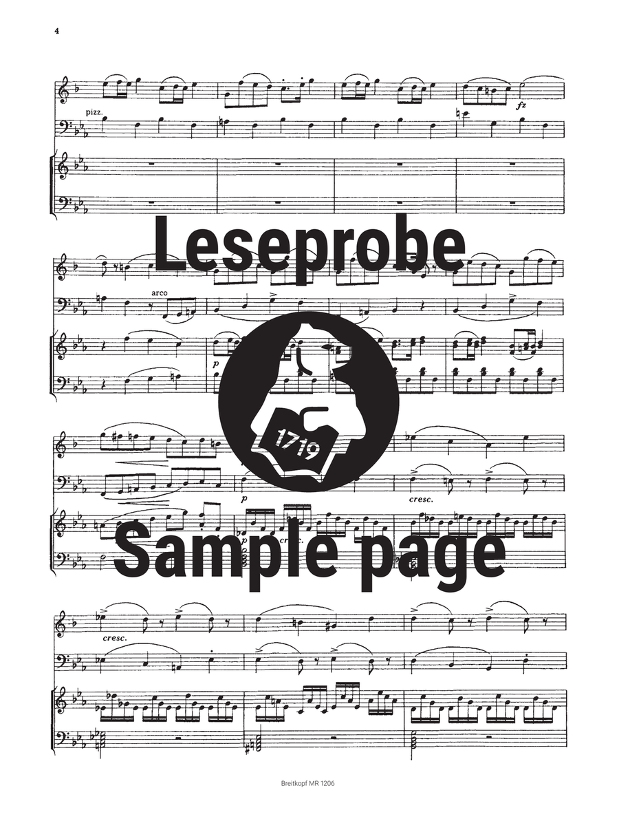 Trio in E flat major Trio in E flat major Piano scores gallery preview page 5