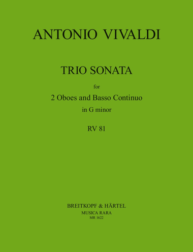 Trio Sonata in G minor RV 81