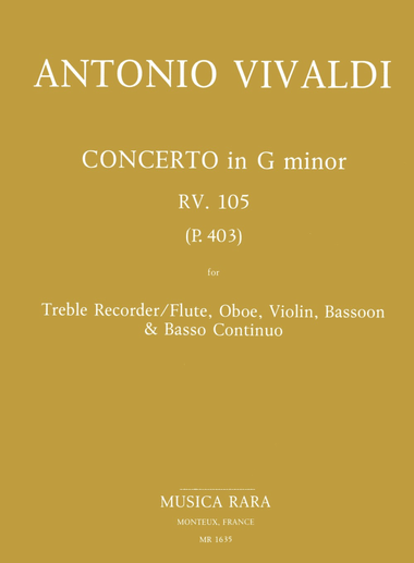 Concerto in G minor RV 105
