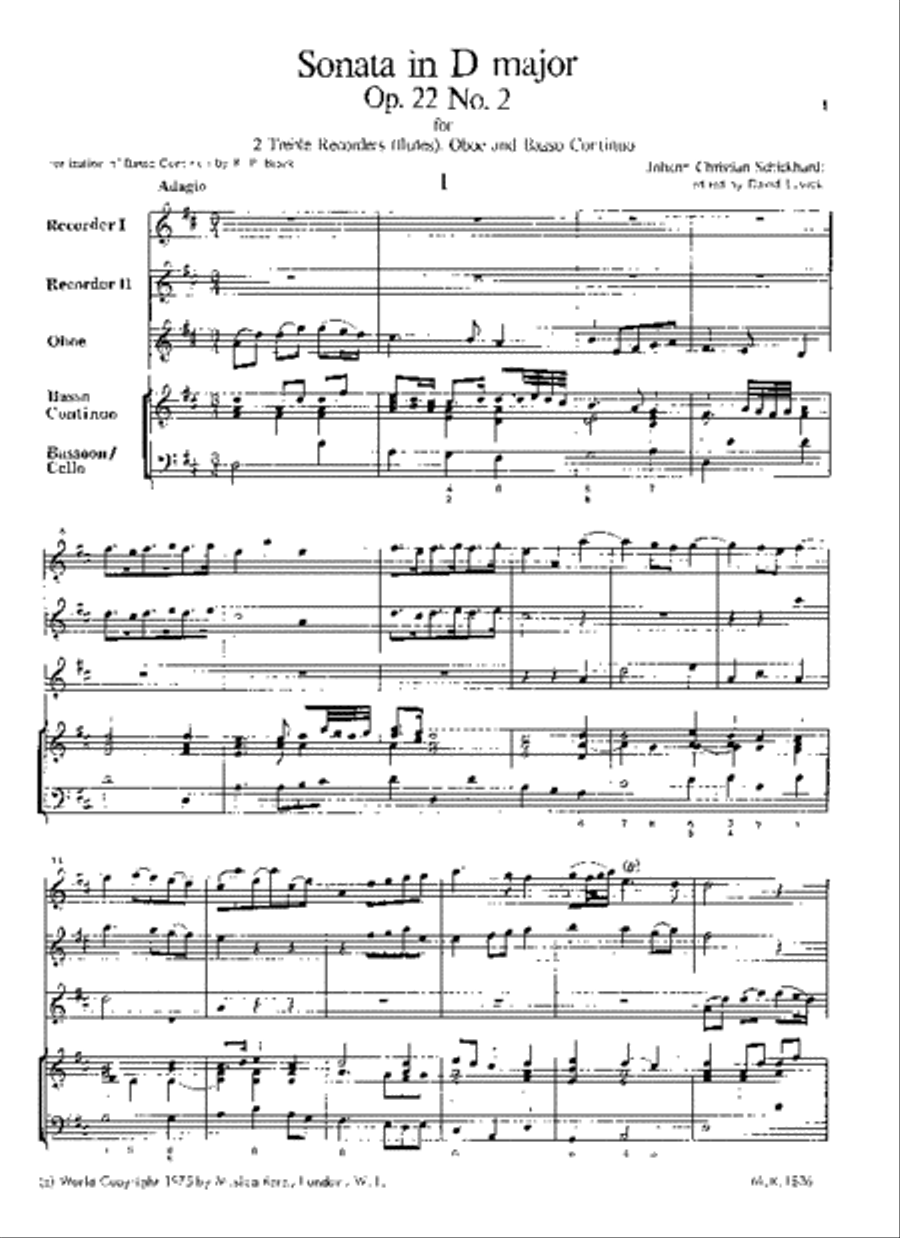 Sonatas Op. 22 String Quartet scores gallery preview page 2