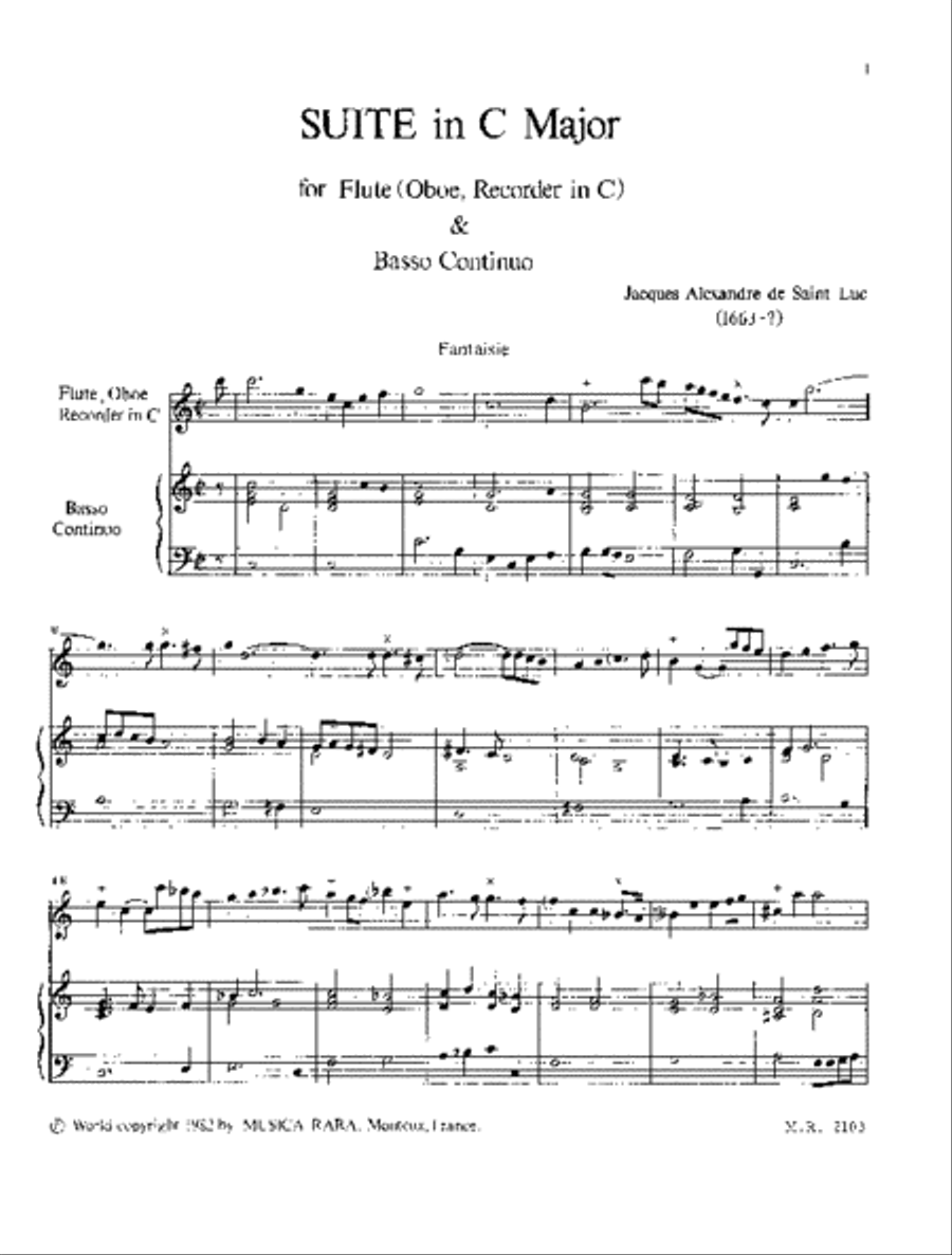Suites Recorder scores gallery preview page 2