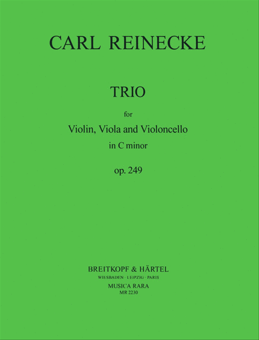 String Trio in C minor Op. 249 String Trio scores gallery preview page 1