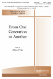 From One Generation to Another - SATB mini preview