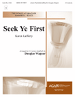 Seek Ye First