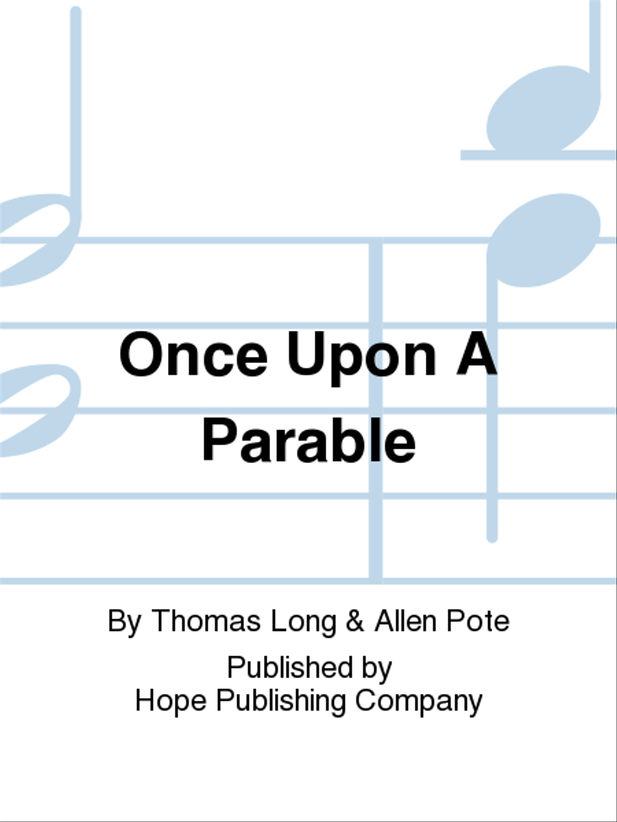 Once Upon a Parable Unison Choir scores gallery preview page 1