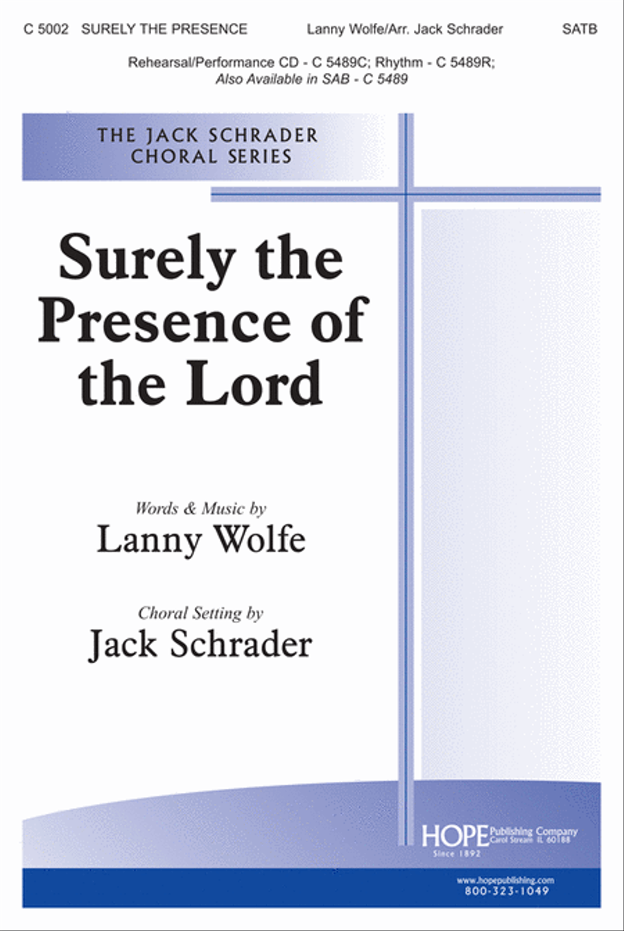 Surely the Presence of the Lord 4-Part scores gallery preview page 1