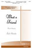 What a Friend - SATB mini preview