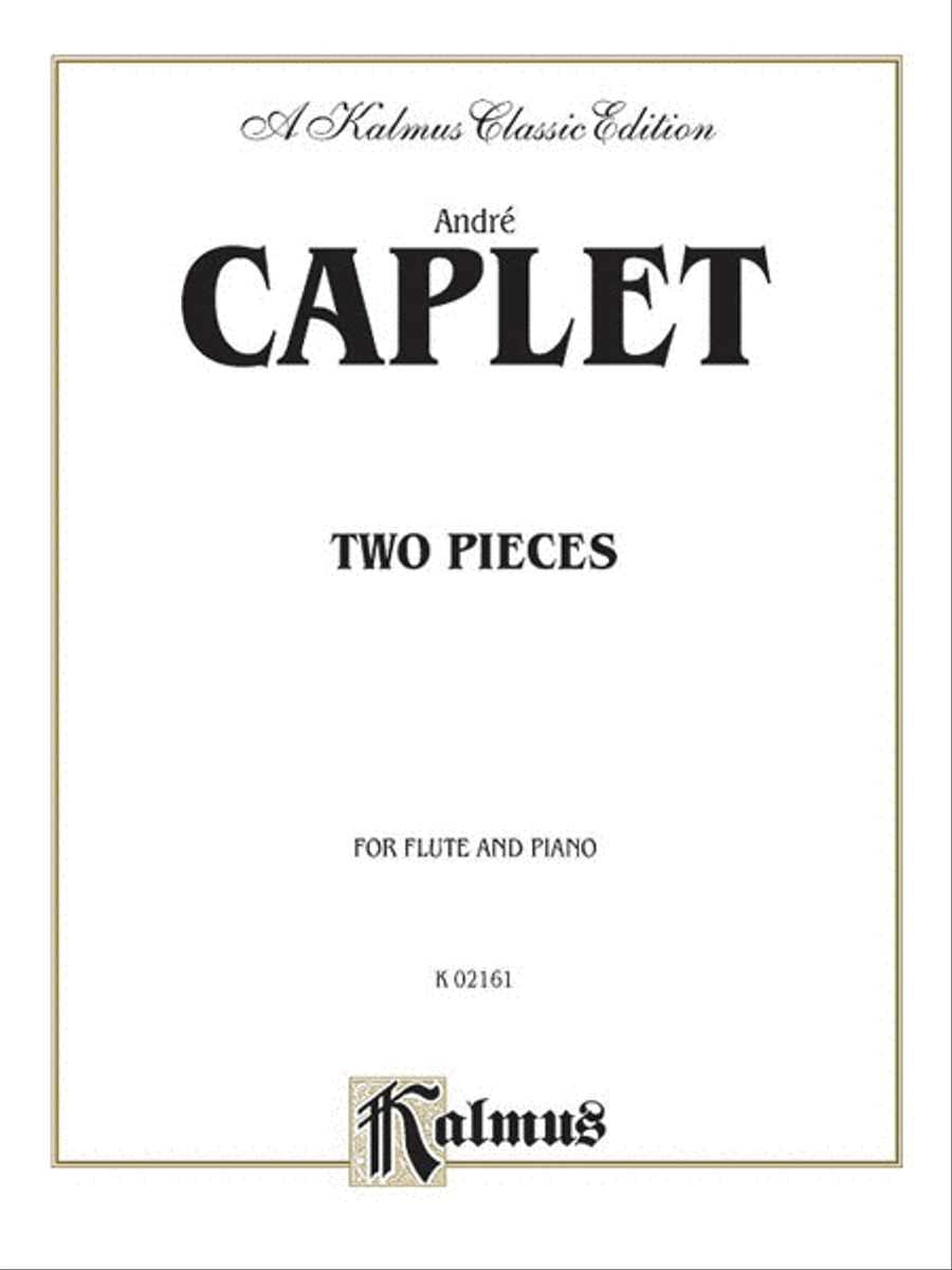 Two Pieces Flute Solo scores gallery preview page 1