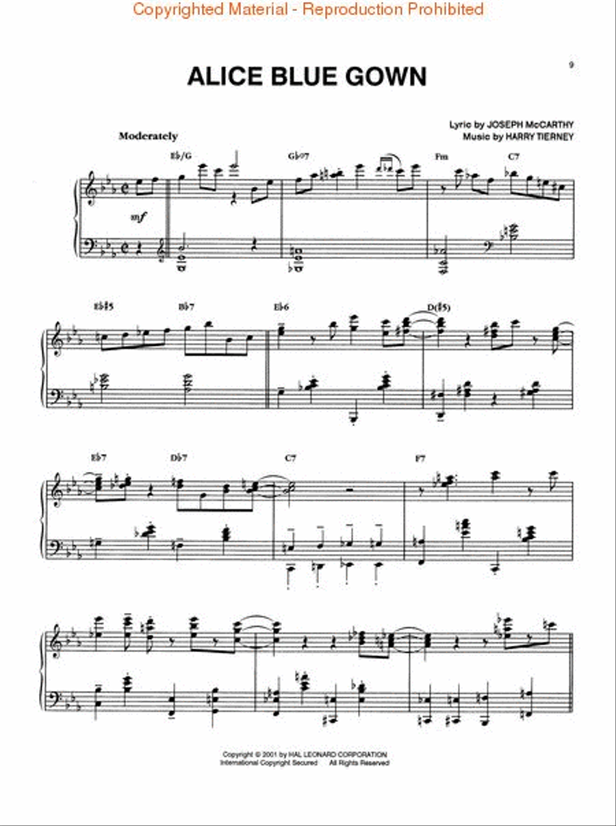 The Teddy Wilson Collection Piano scores gallery preview page 2