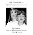 Hodie I. European carols for equal voices