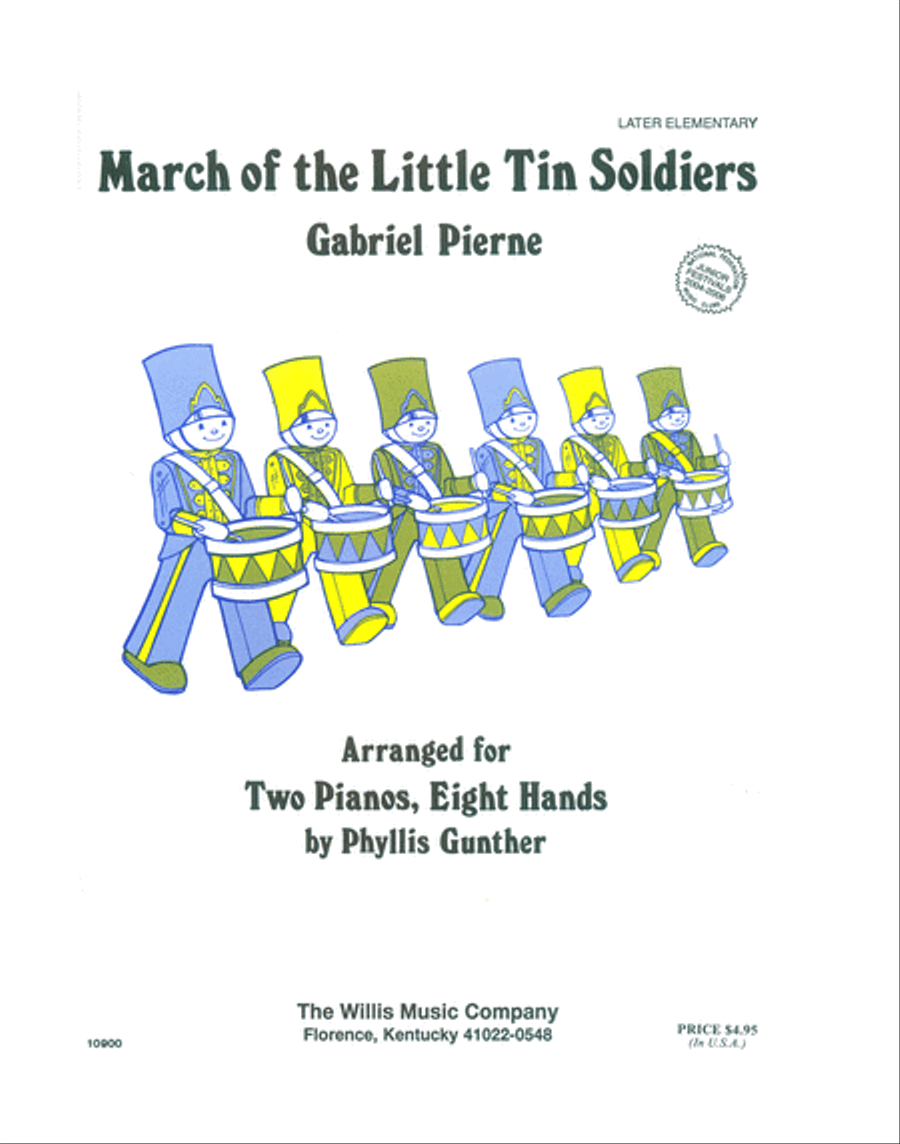 March of the Little Tin Soldiers Piano scores gallery preview page 1