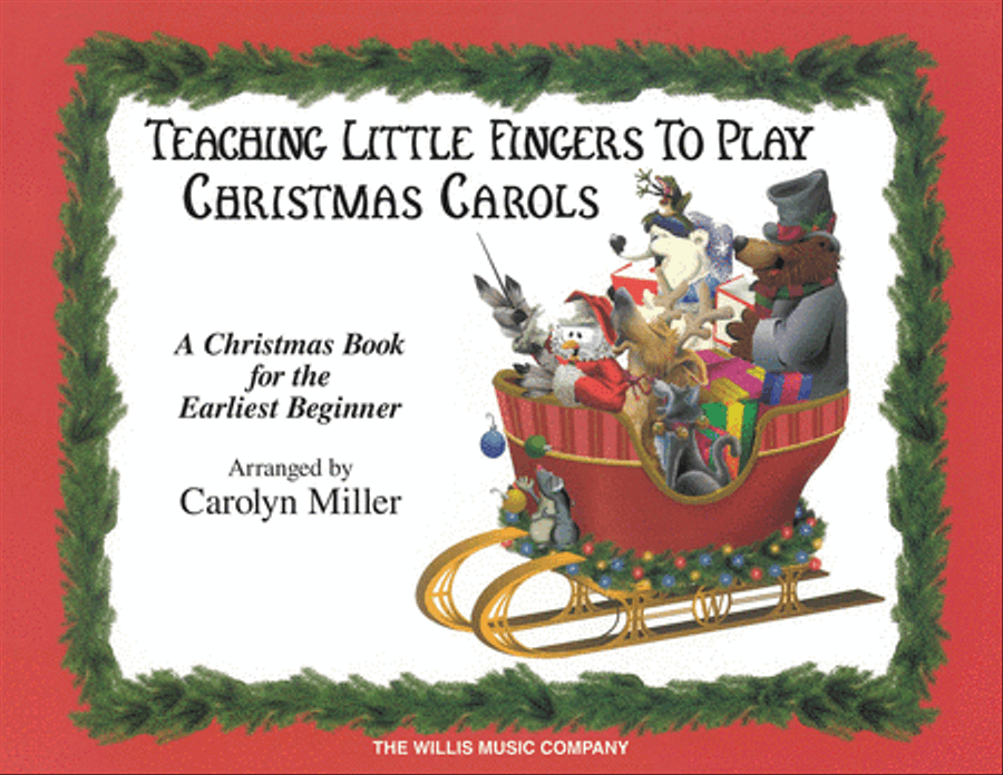 Teaching Little Fingers to Play Christmas Carols Piano Method scores gallery preview page 1