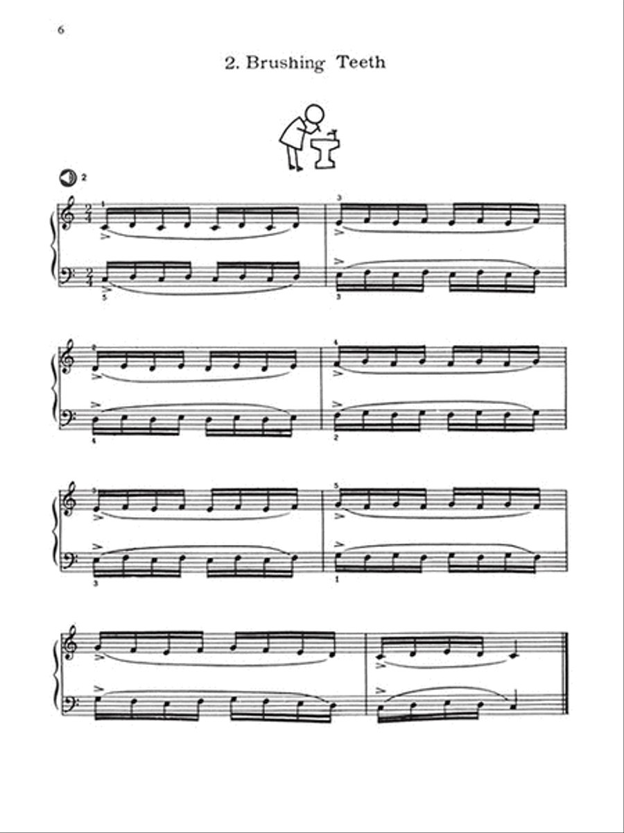 A Dozen a Day Book 2 – Book/Audio Piano Method scores gallery preview page 3