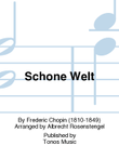 Schone Welt