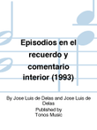 Episodios en el recuerdo y comentario interior (1993)