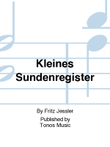 Kleines Sundenregister