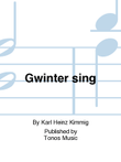 Gwinter sing