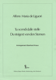 Tu scendi dalle stelle (Du steigest von den Sternen) - Score