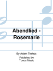 Abendlied - Rosemarie