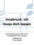 Innsbruck, ich muss dich lassen