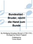 Bundeslied - Bruder, reicht die Hand zum Bunde