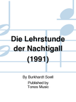 Die Lehrstunde der Nachtigall (1991)