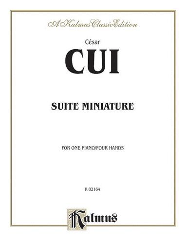 Suite Miniature - 1 Piano/4 Hands