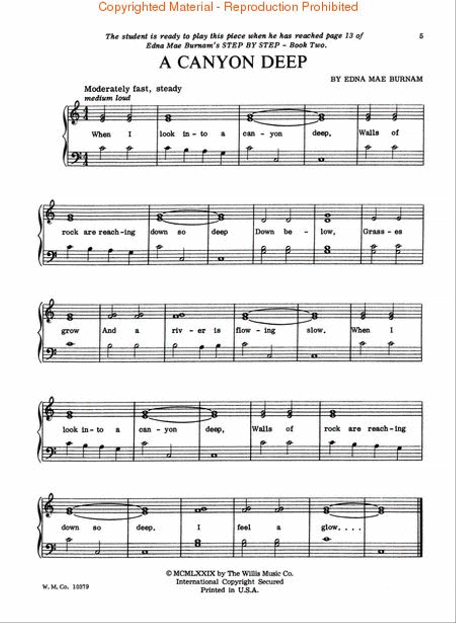 Pieces to Play – Book 2 Pieces to Play – Book 2 Piano Method scores gallery preview page 2