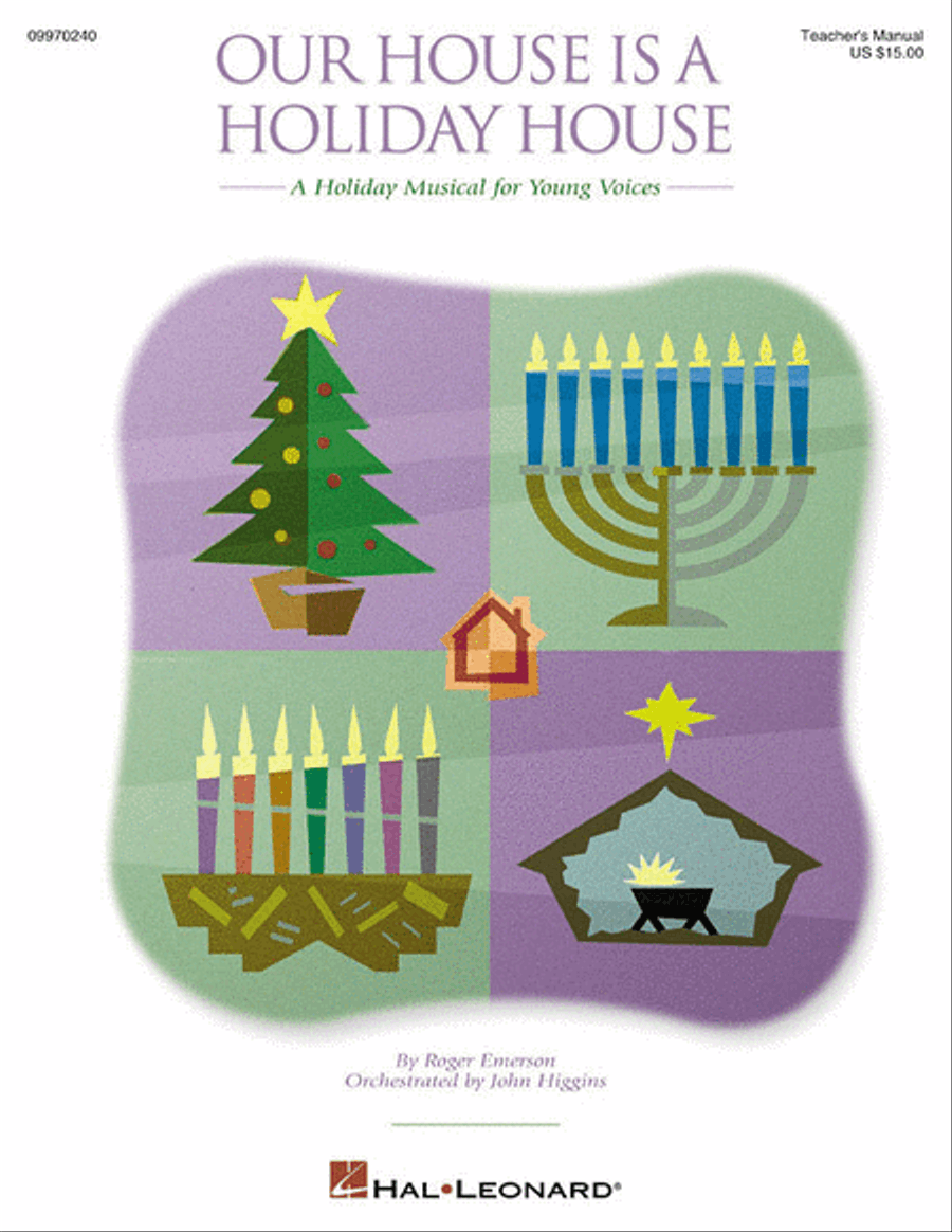 Our House Is a Holiday House - Teacher's Edition Choir scores gallery preview page 1
