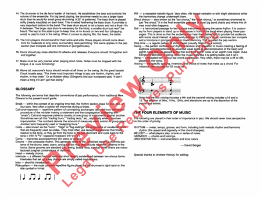 Sultry Sunset Sultry Sunset Jazz Ensemble scores gallery preview page 4