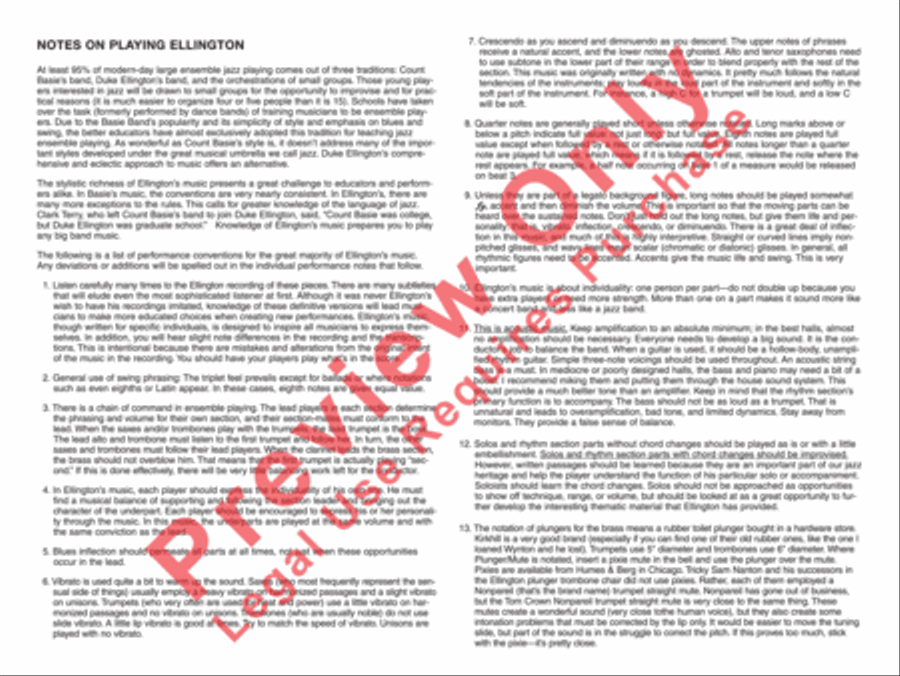 Raincheck Raincheck Jazz Ensemble scores gallery preview page 4