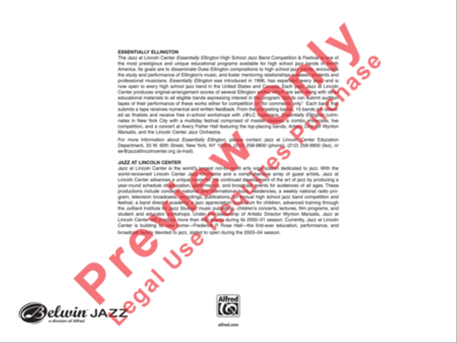 Raincheck Raincheck Jazz Ensemble scores gallery preview page 25