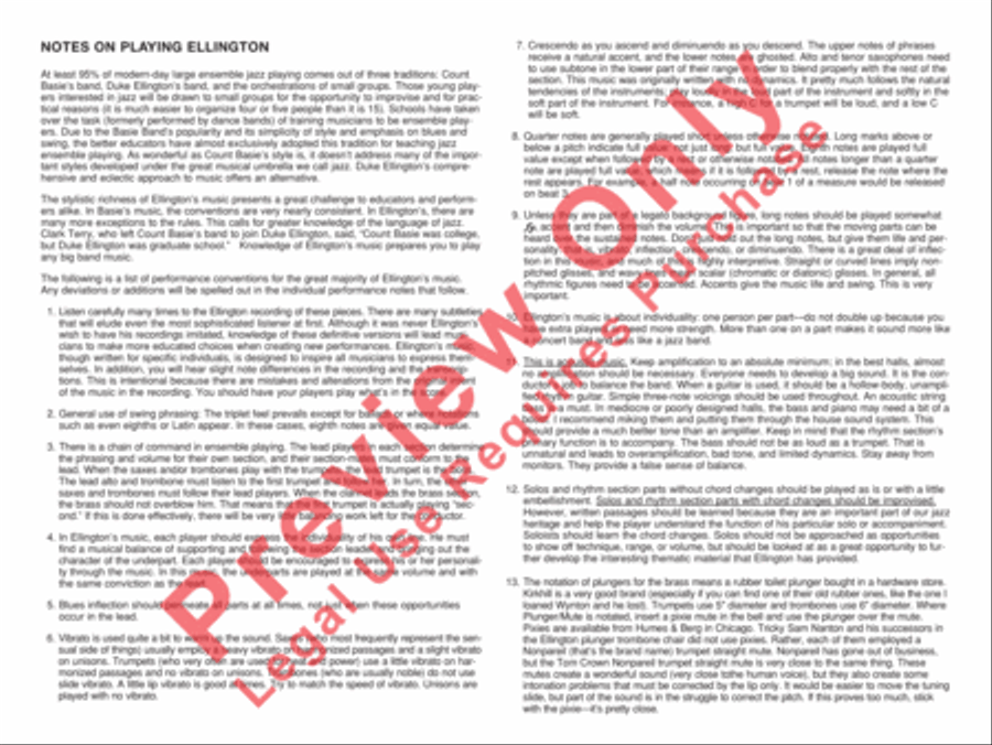Such Sweet Thunder (from Such Sweet Thunder) Jazz Ensemble scores gallery preview page 3