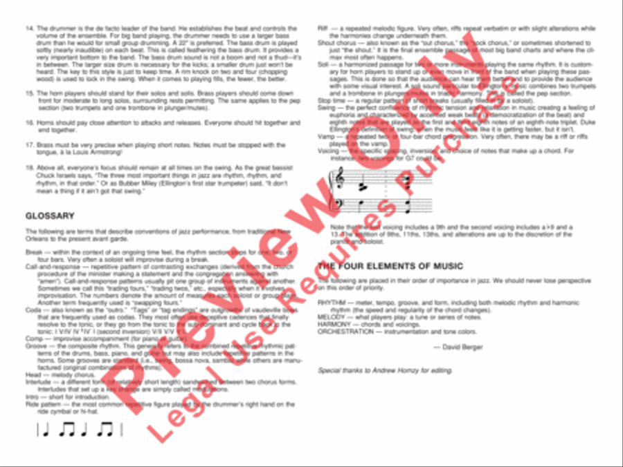 Such Sweet Thunder (from Such Sweet Thunder) Jazz Ensemble scores gallery preview page 4