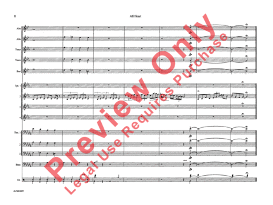All Heart (from Portrait of Ella Fitzgerald) Jazz Ensemble scores gallery preview page 13