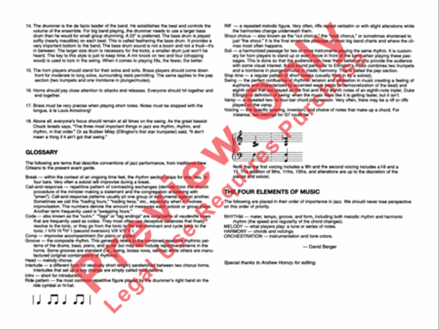 All Heart (from Portrait of Ella Fitzgerald) Jazz Ensemble scores gallery preview page 4
