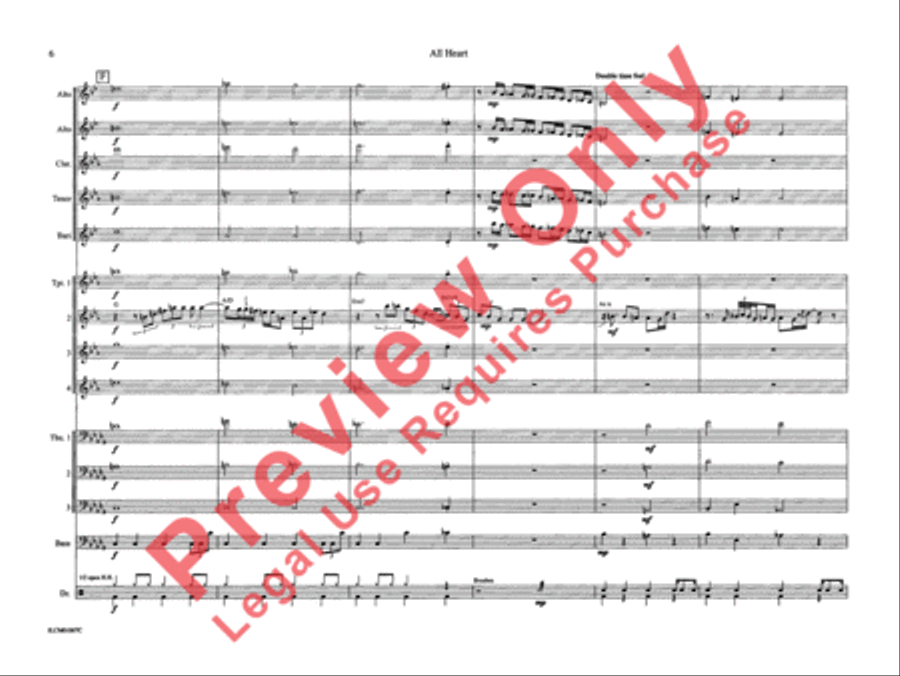 All Heart (from Portrait of Ella Fitzgerald) Jazz Ensemble scores gallery preview page 11