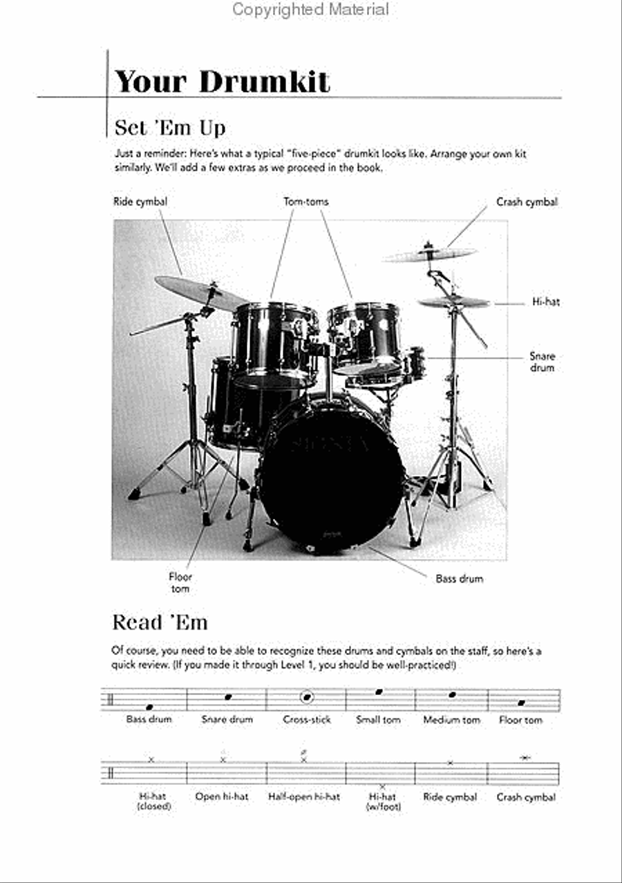 Play Drums Today! – Level 2 Drums scores gallery preview page 2