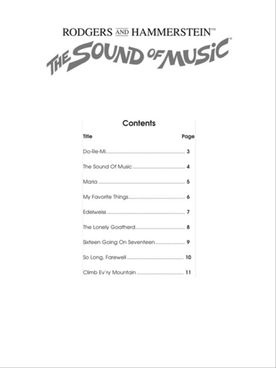 The Sound of Music