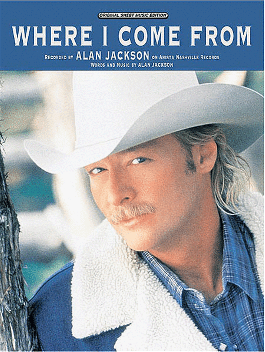 Where I Come From Piano, Vocal, Guitar scores gallery preview page 1