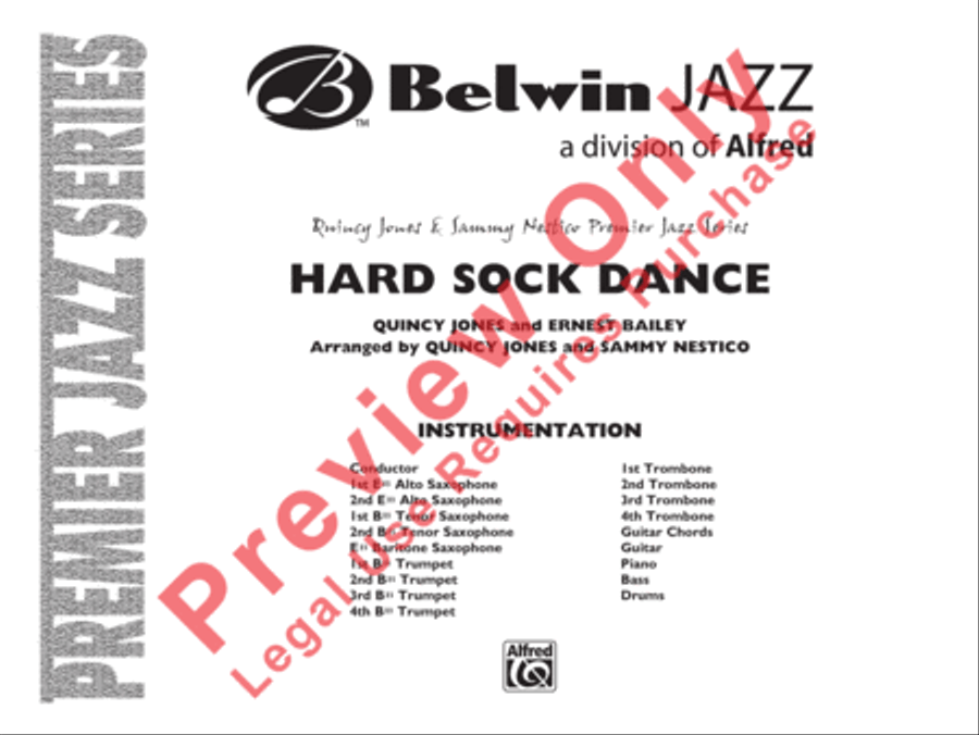Hard Sock Dance by Quincy Jones Jazz Ensemble - Sheet Music page 2
