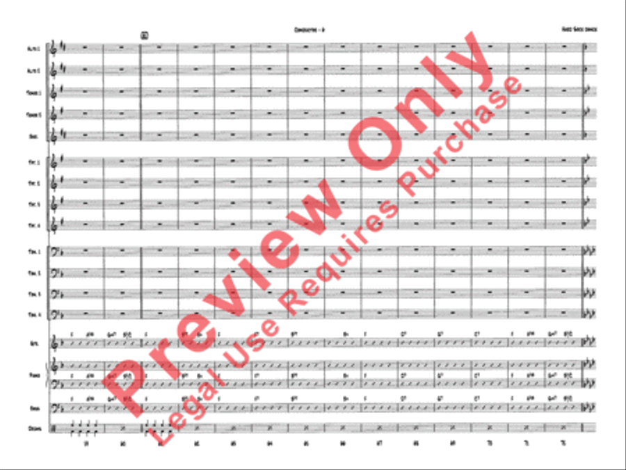 Hard Sock Dance by Quincy Jones Jazz Ensemble - Sheet Music page 8