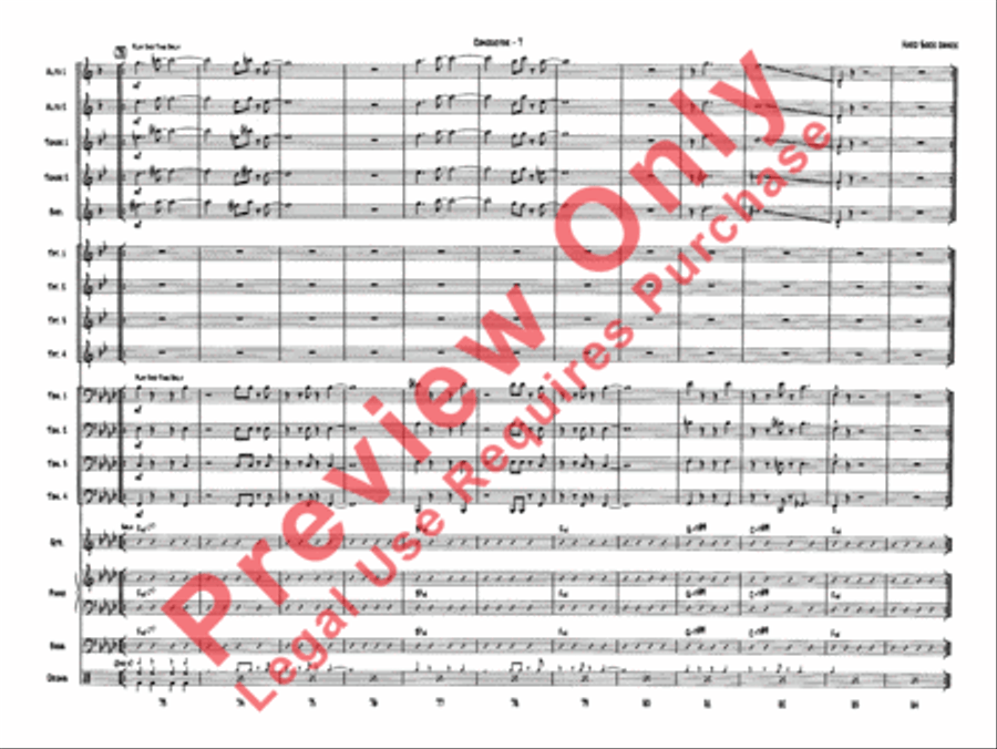 Hard Sock Dance by Quincy Jones Jazz Ensemble - Sheet Music page 9