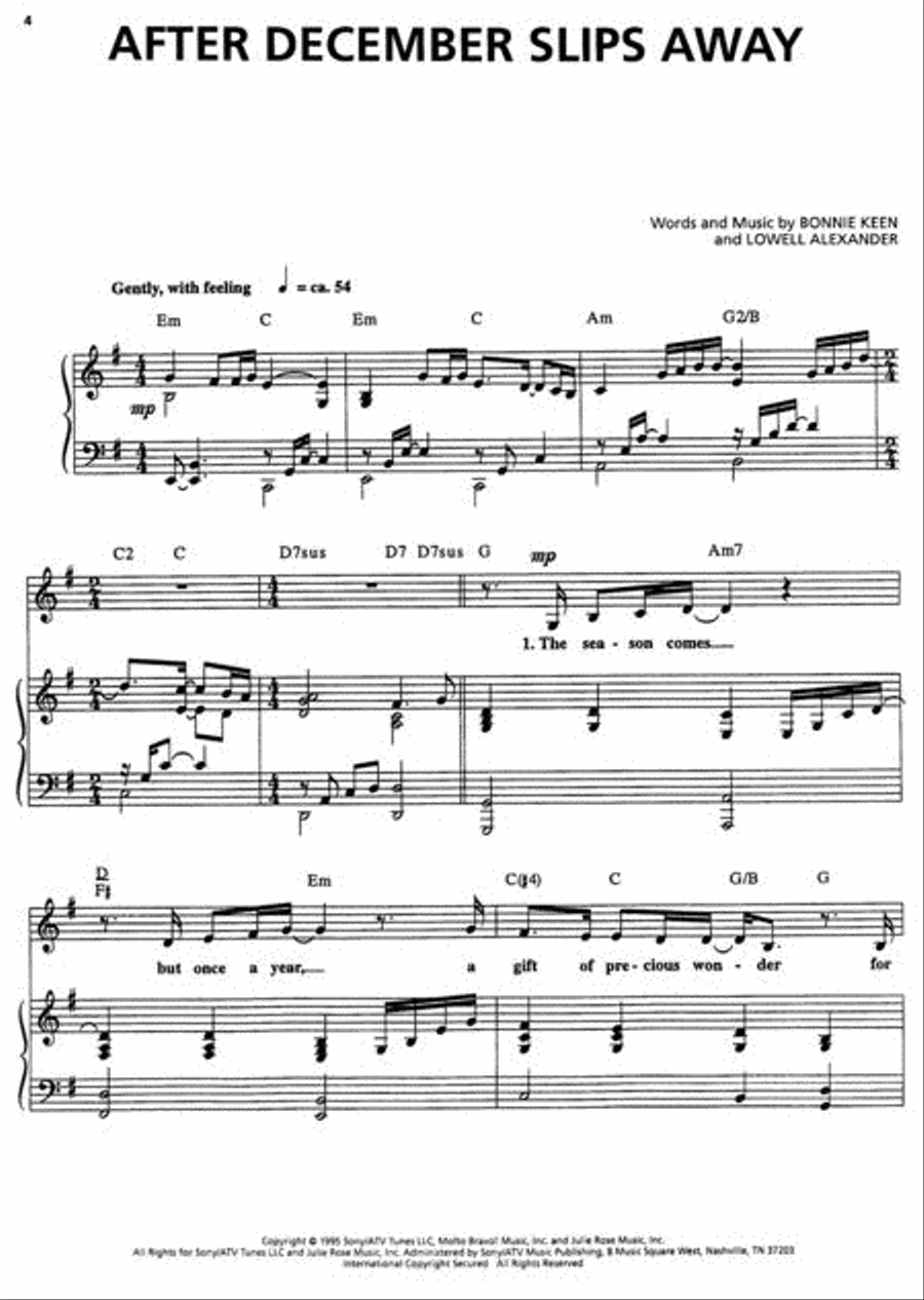 Christmas Praise Piano, Vocal, Guitar scores gallery preview page 2
