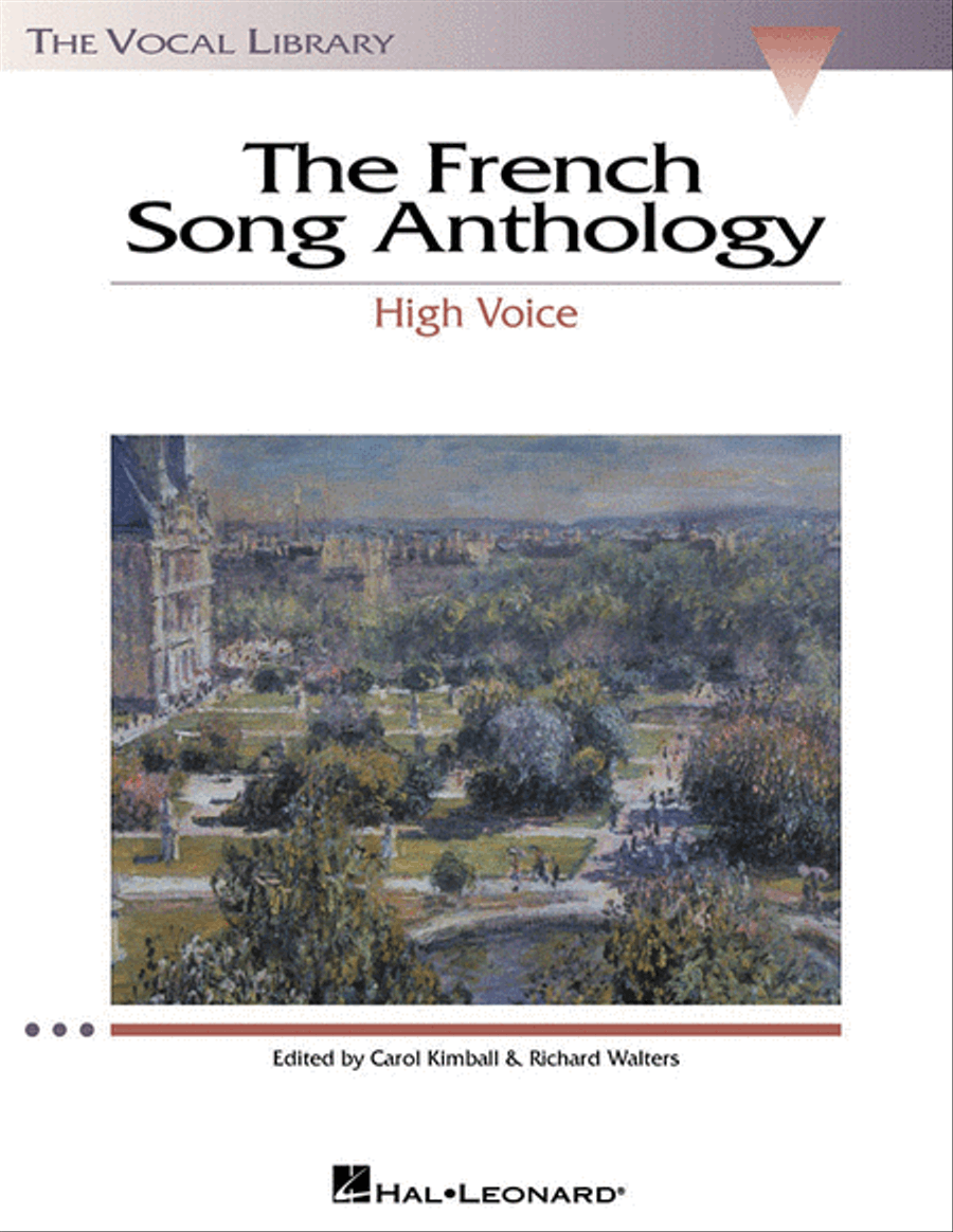 The French Song Anthology High Voice scores gallery preview page 1